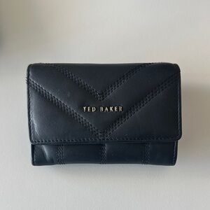 Ted Baker Black Quilted Wallet